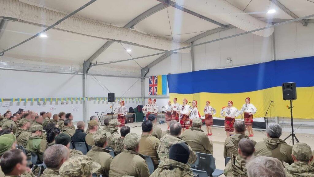 Concert at the military base