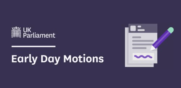 Early Day Motions