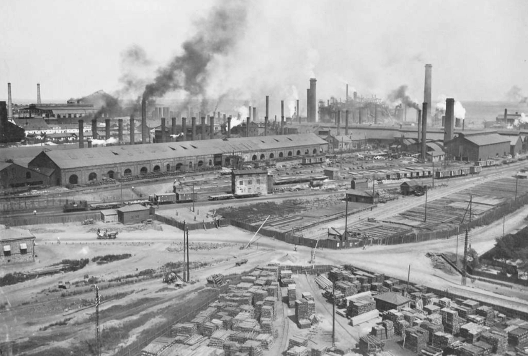 Yuzivka Metallurgical Plant in 1914 — one of the largest enterprises in the Russian Empire